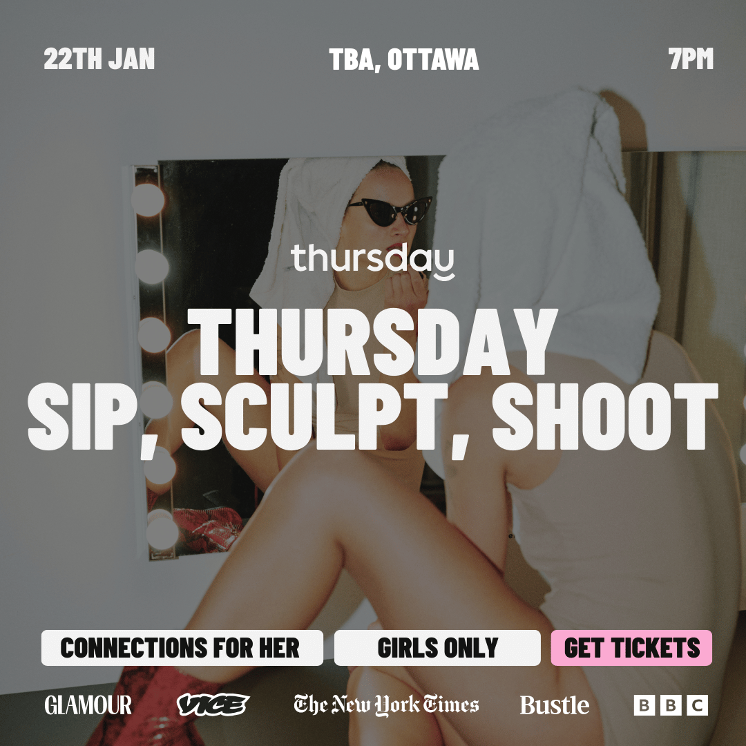 Thursday – Connections For Her | Sip, Sculpt & Shoot | TBA