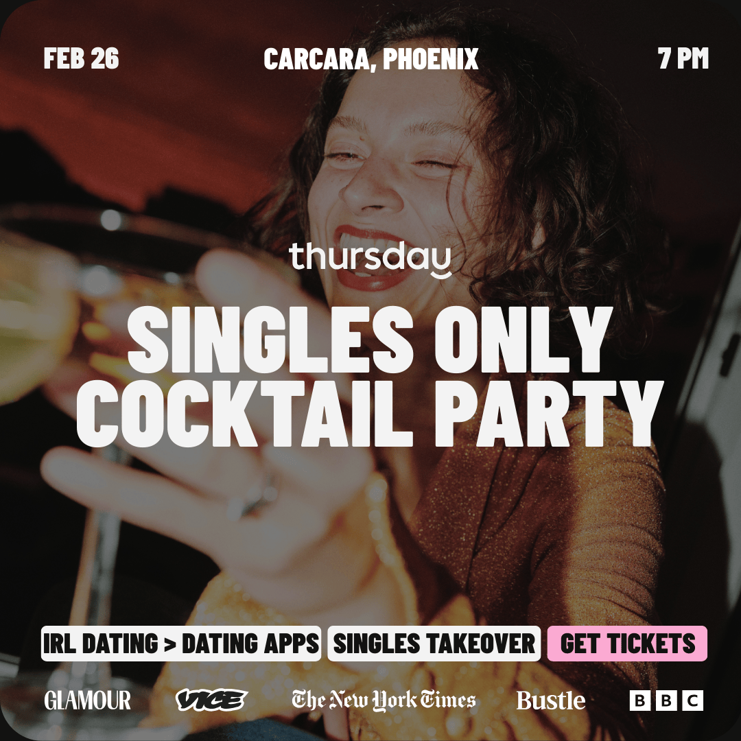 Thursday | Singles Cocktail Party at Carcara | Downtown Phoenix