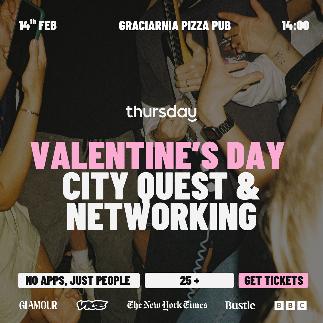 Valentine’s City Quest & Singles Networking | Wroclaw