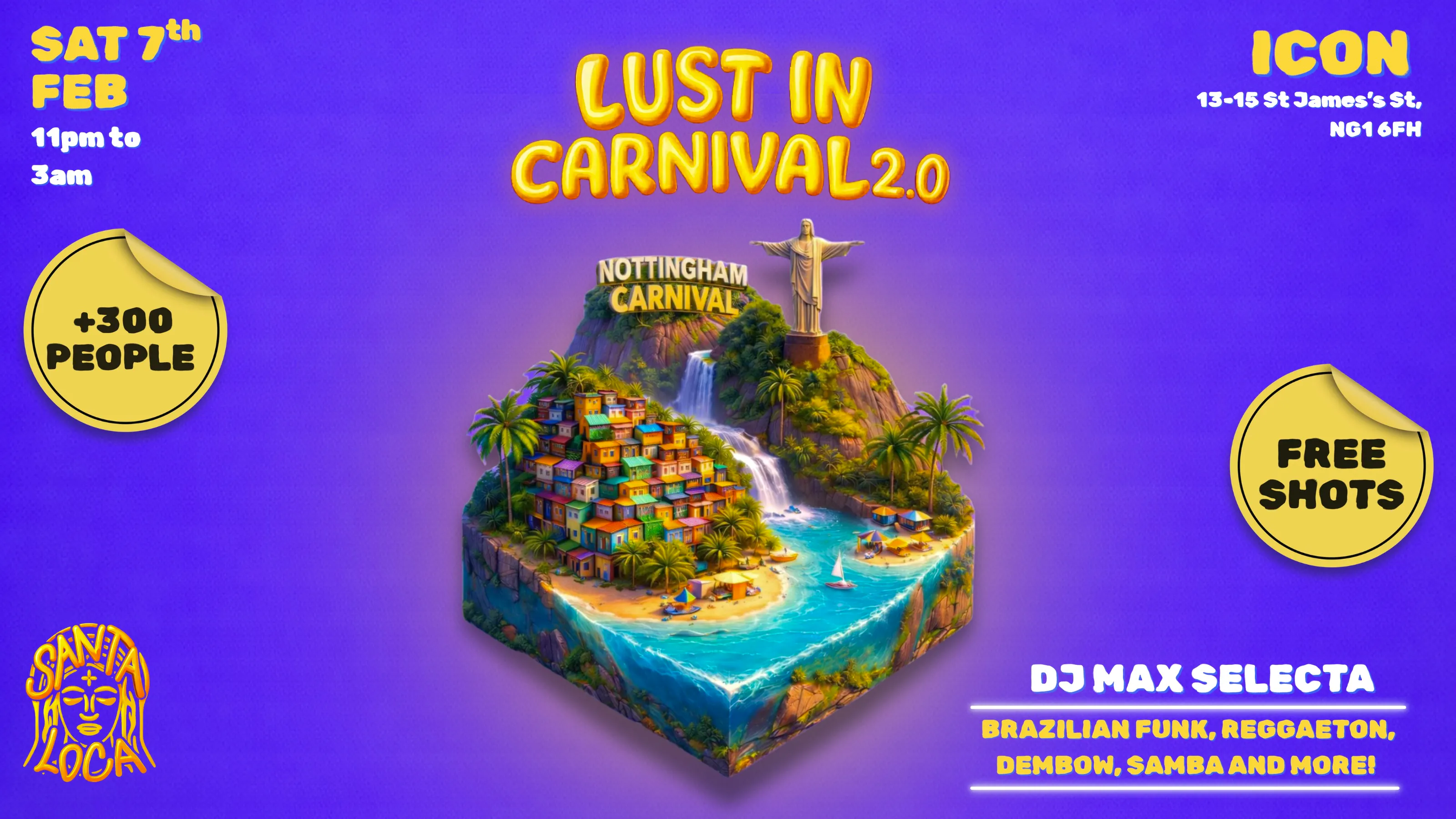 LUST IN CARNIVAL 2.0 - Nottingham’s Biggest Latin Carnival Experience ...