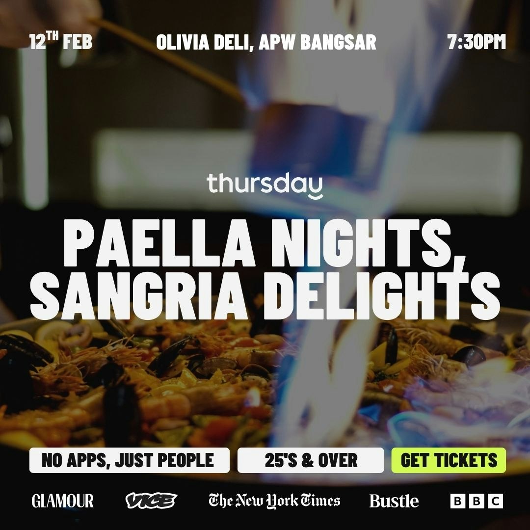 Thursday | Paella Nights, Sangria Delights | Olivia Deli, Bangsar