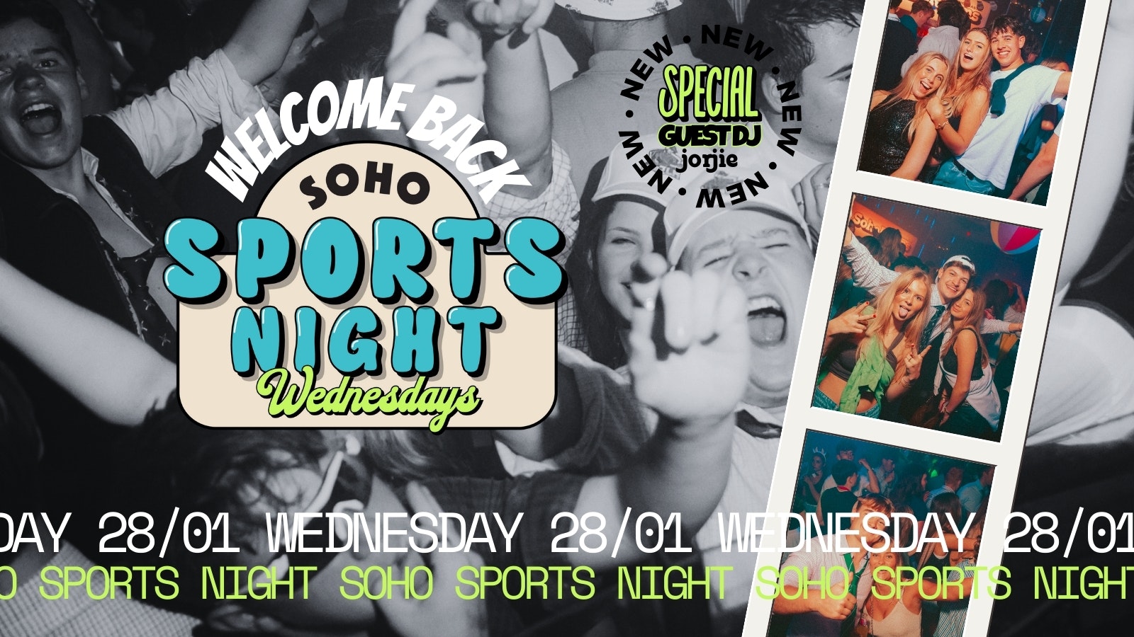 Your Official Soho Sports Night | Wednesday 28th January | Soho Rooms Newcastle