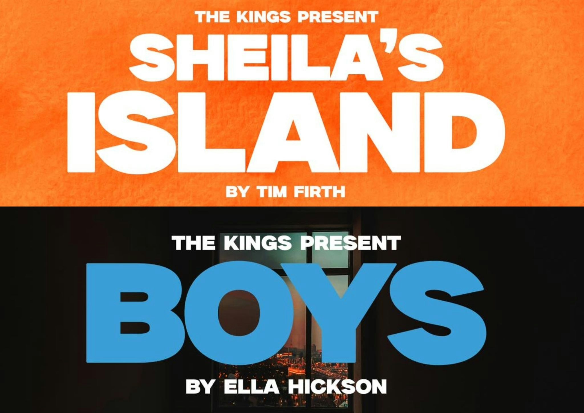 EARLY BIRDs – For Shelia’s Island-11th Feb and The Boys- 21st April