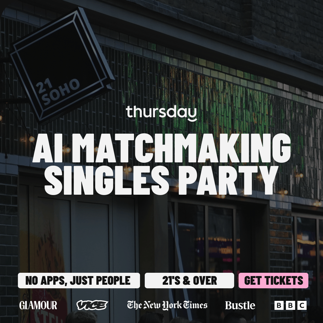 Thursday | AI Matchmaking Party | 21Soho