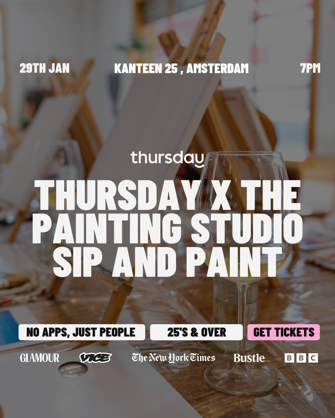 Thursday | Sip and Paint x The Painting Studio | Kanteen 25