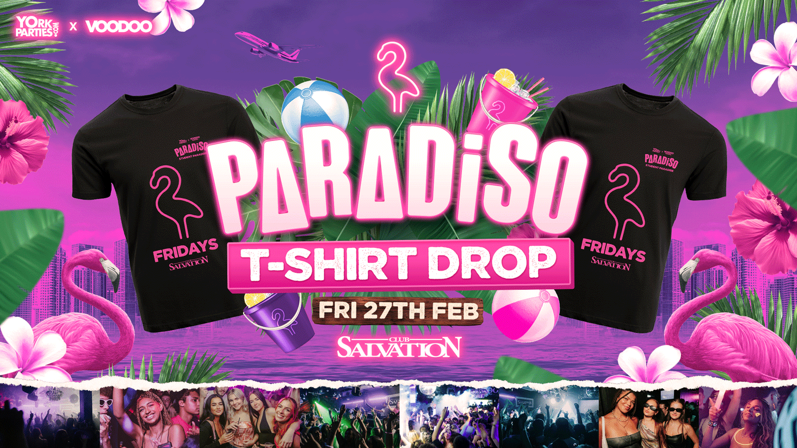 PARADISO FRIDAYS T-Shirt Giveaway🦩
