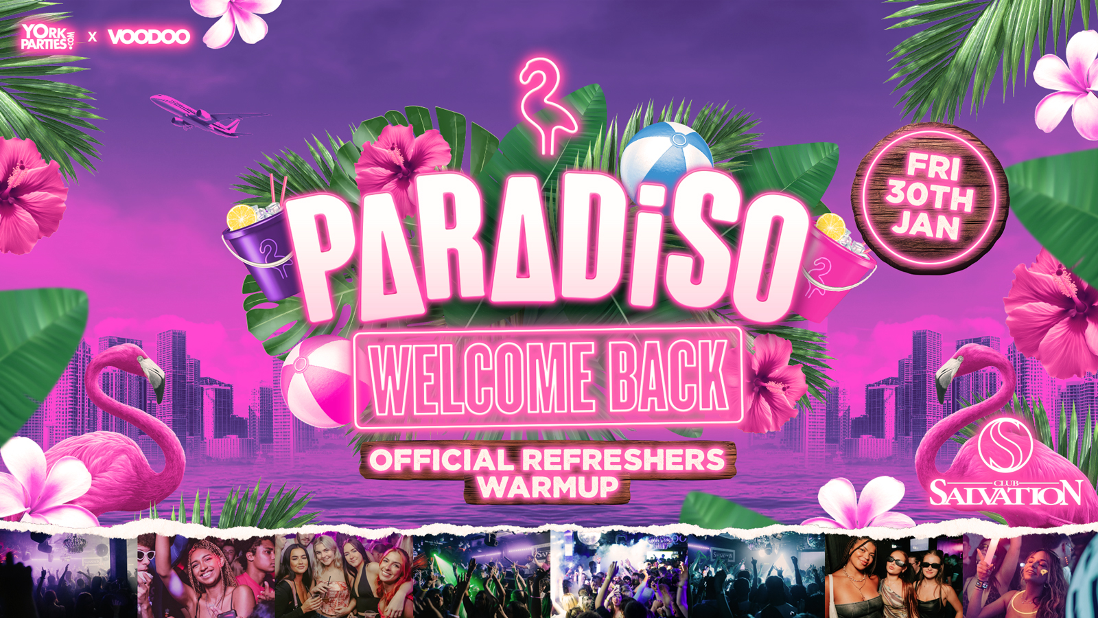 PARADISO FRIDAYS Welcome Back Refreshers Warmup🦩