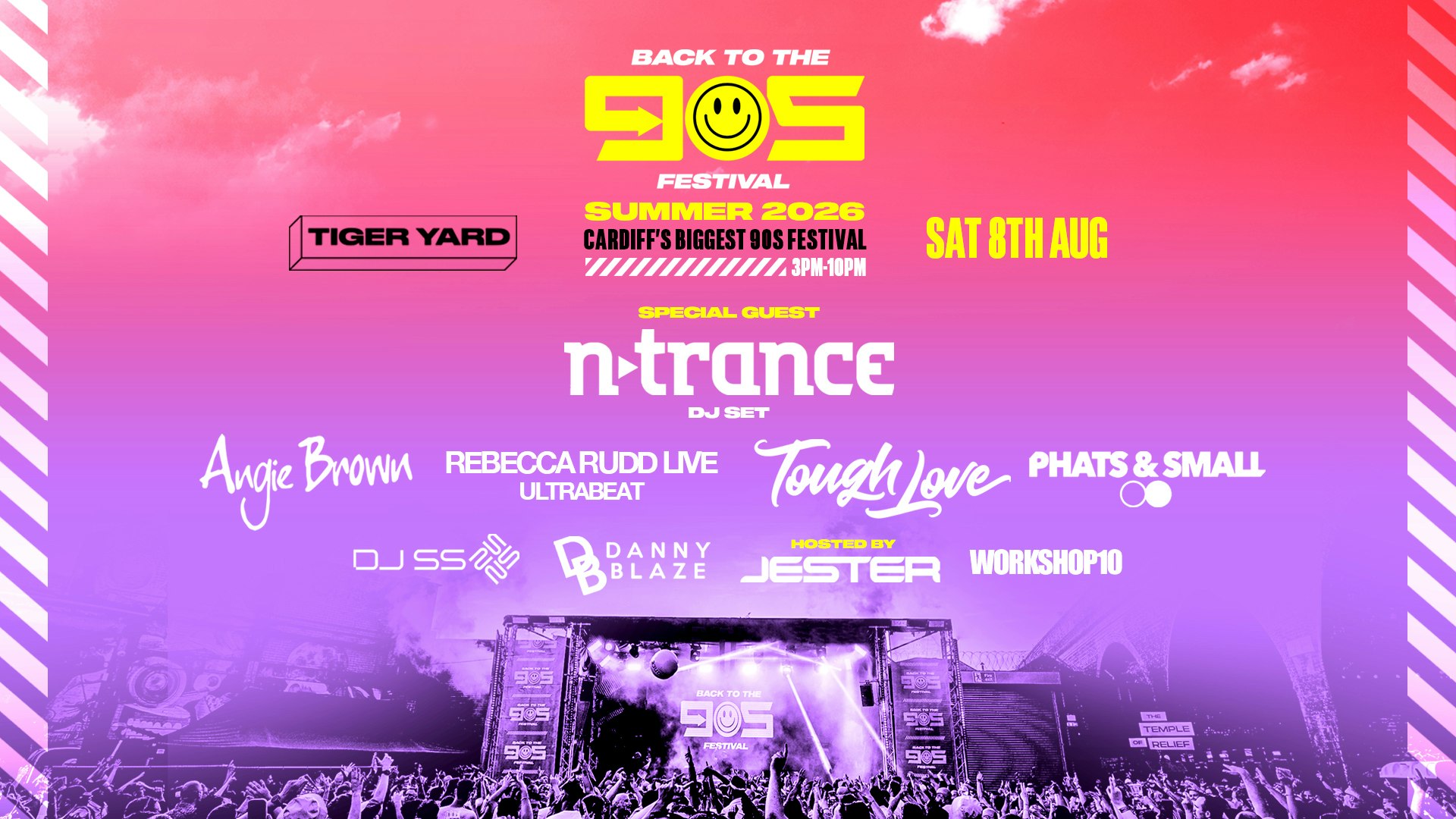 Summer 90s Dance Outdoor Daytime Festival Cardiff [60% SOLD OUT!]