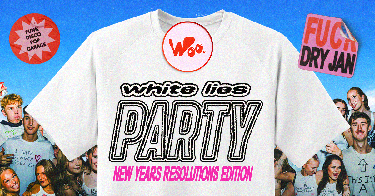 white lies party 💋 new years edition