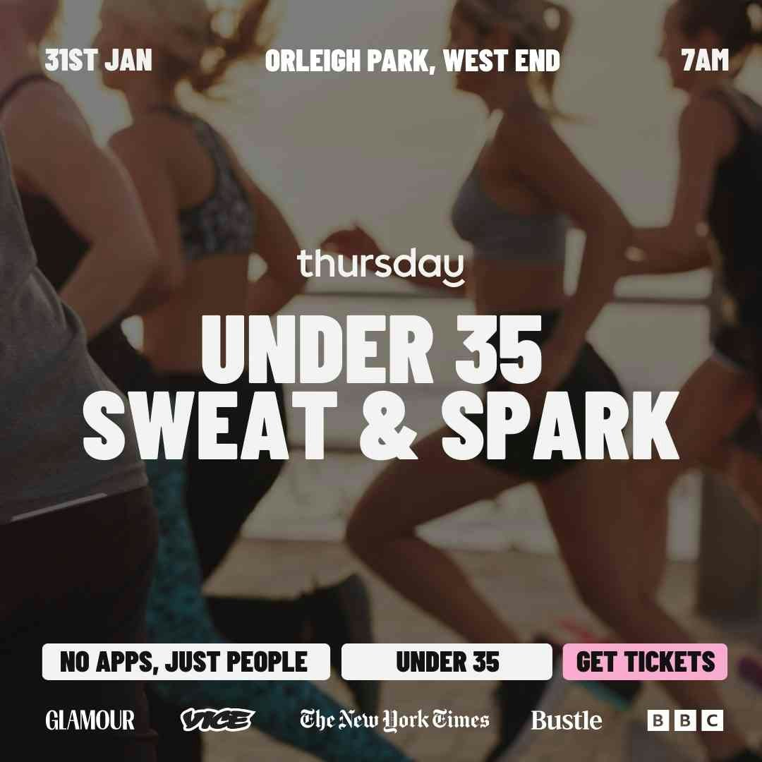 Saturday | Sweat & Spark @ Orleigh Park (U35) | West End