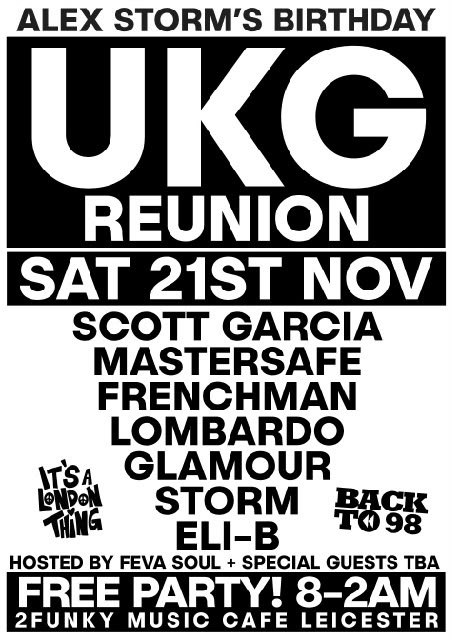 UKG REUNION – ALEX STORM’S BIRTHDAY BASH