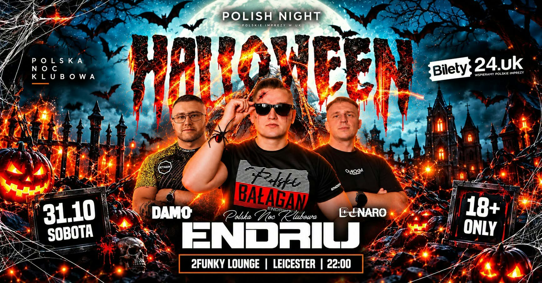 HALLOWEEN – POLISH CLUB NIGHT IN LEICESTER!