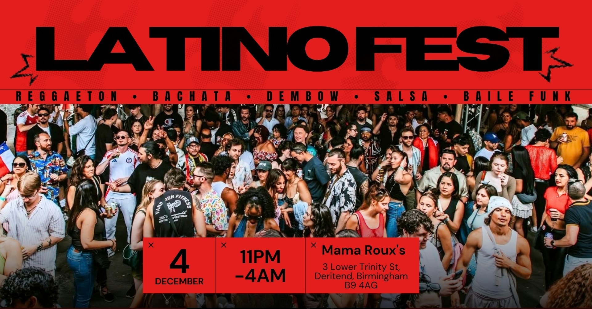 Latino Fest (Birmingham) 4am Finish!
