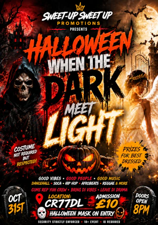 Halloween When Dark Meet Light