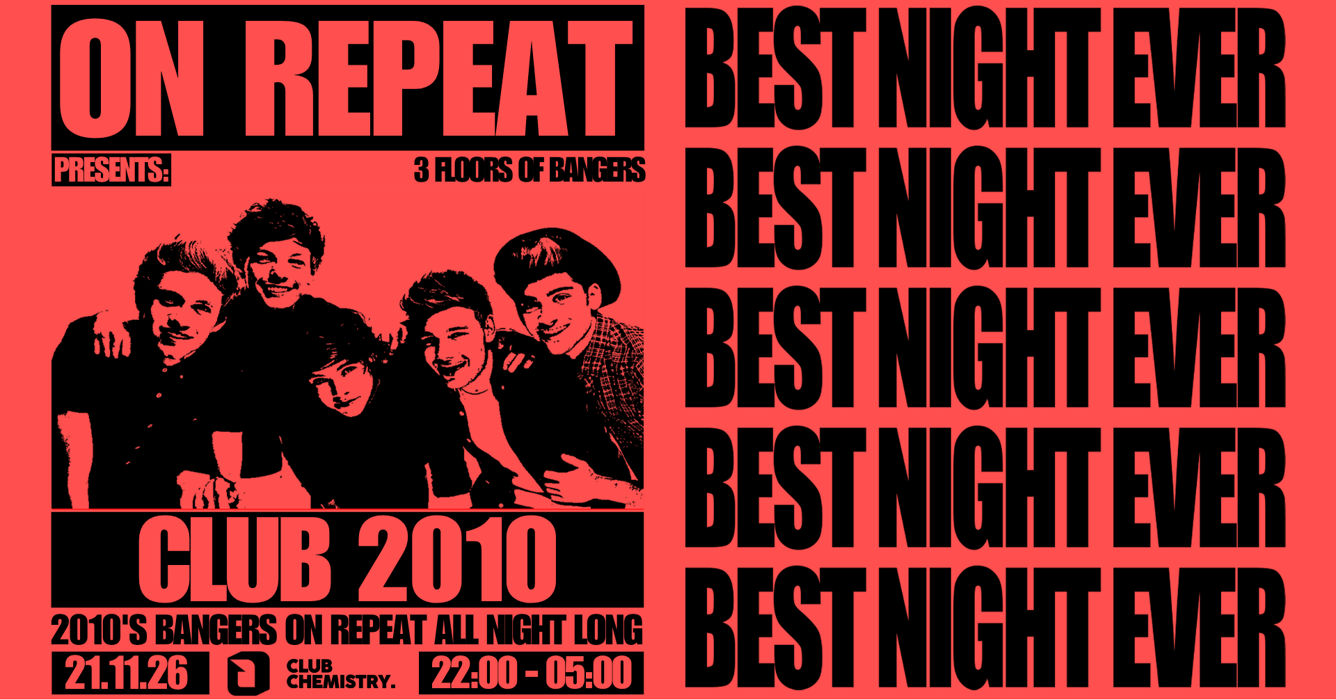 ON REPEAT ∙ BEST NIGHT EVER (2010s party) | Canterbury *10 £3 TICKETS LEFT*