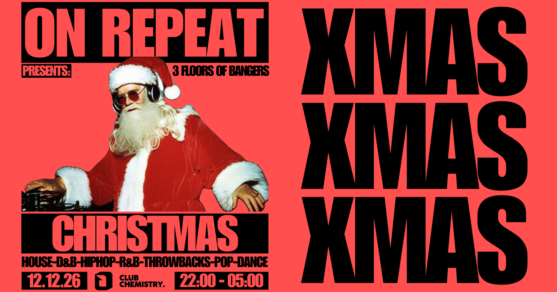 ON REPEAT ∙ CHRISTMAS PARTY | 3 floors of bangers | Canterbury *10 £3 TICKETS LEFT*