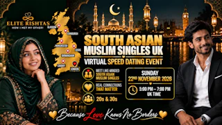 Online Speed Dating | For UK South Asian Muslim Singles 20s & 30s