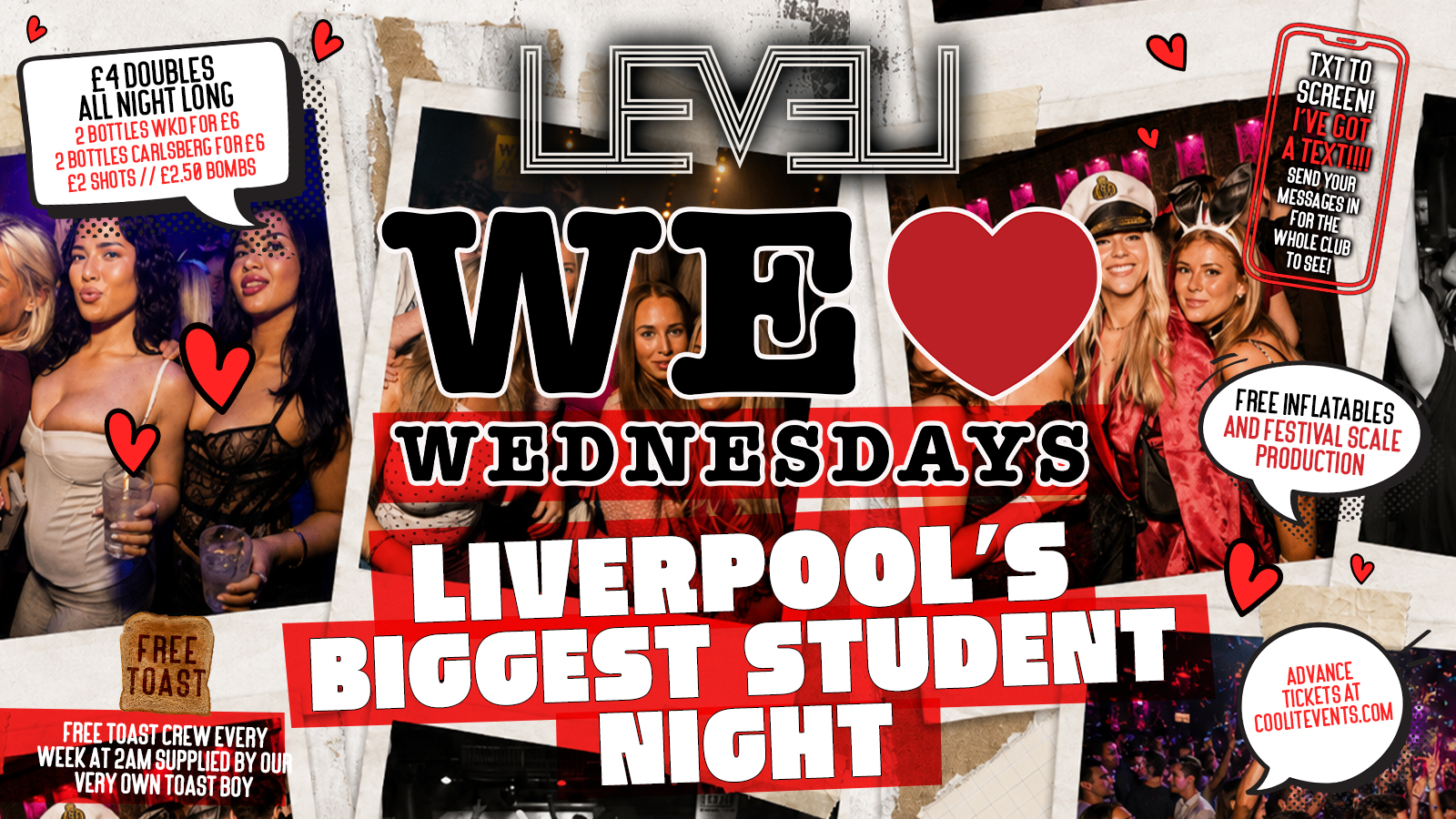 WE LOVE ❤️ WEDNESDAYS 🎊 LIVERPOOL’S LEGENDARY WEDNESDAY NIGHT