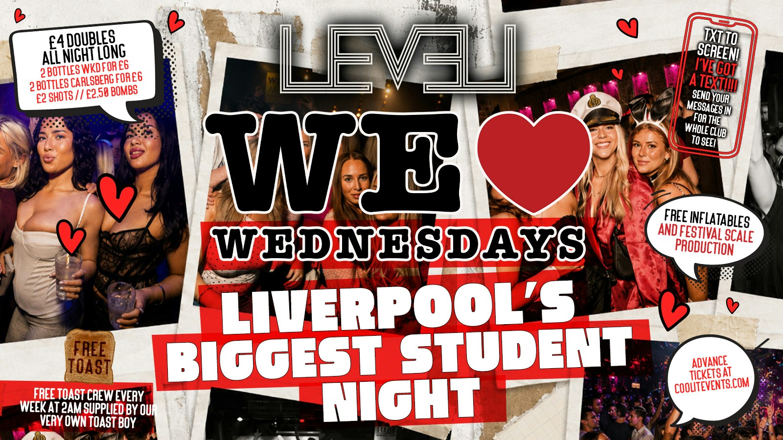 WE LOVE ❤️ WEDNESDAYS 🎊 LIVERPOOL’S LEGENDARY WEDNESDAY NIGHT