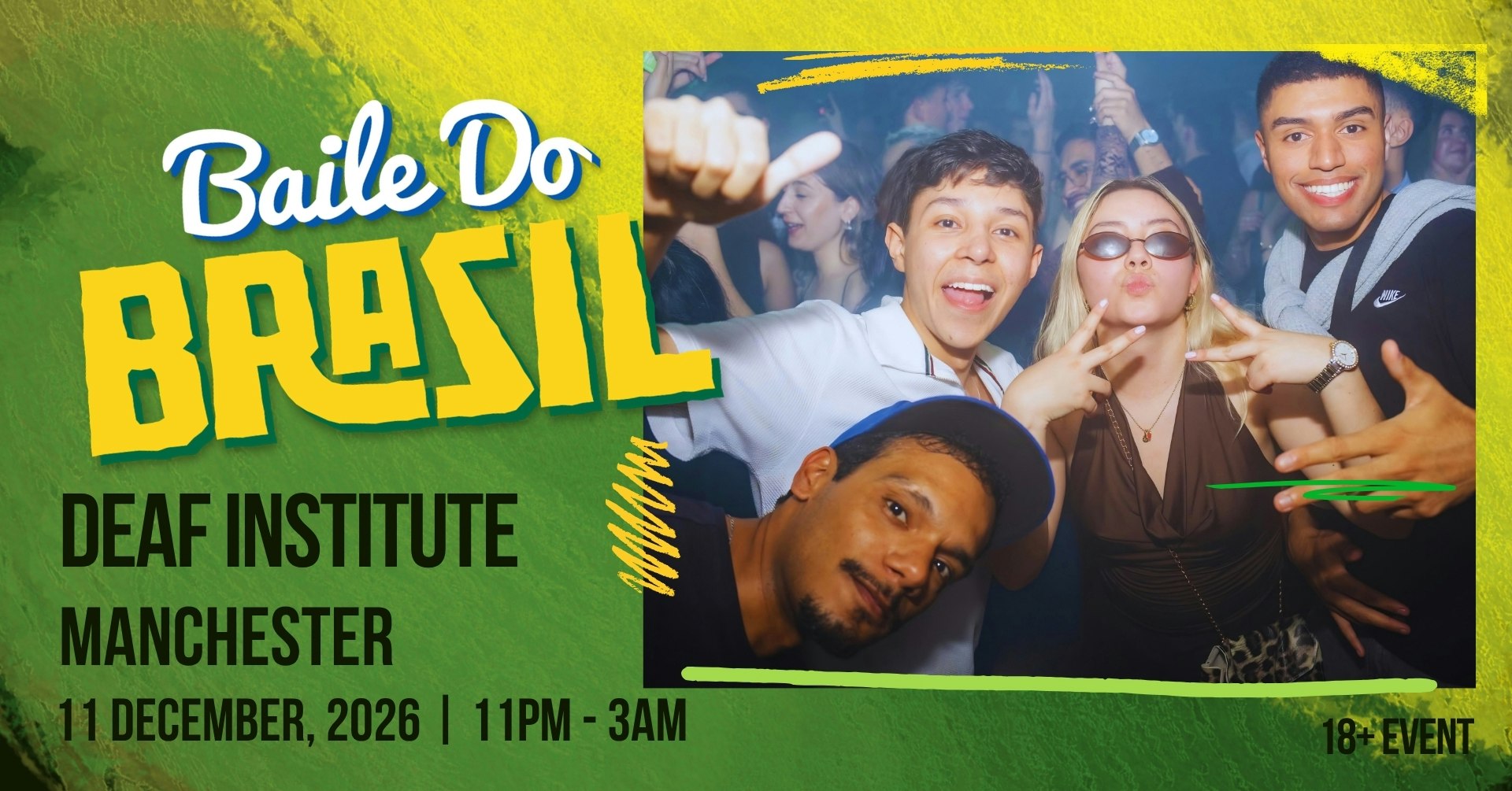 Baile Do Brasil – Brazilian Baile Funk Party (Manchester)
