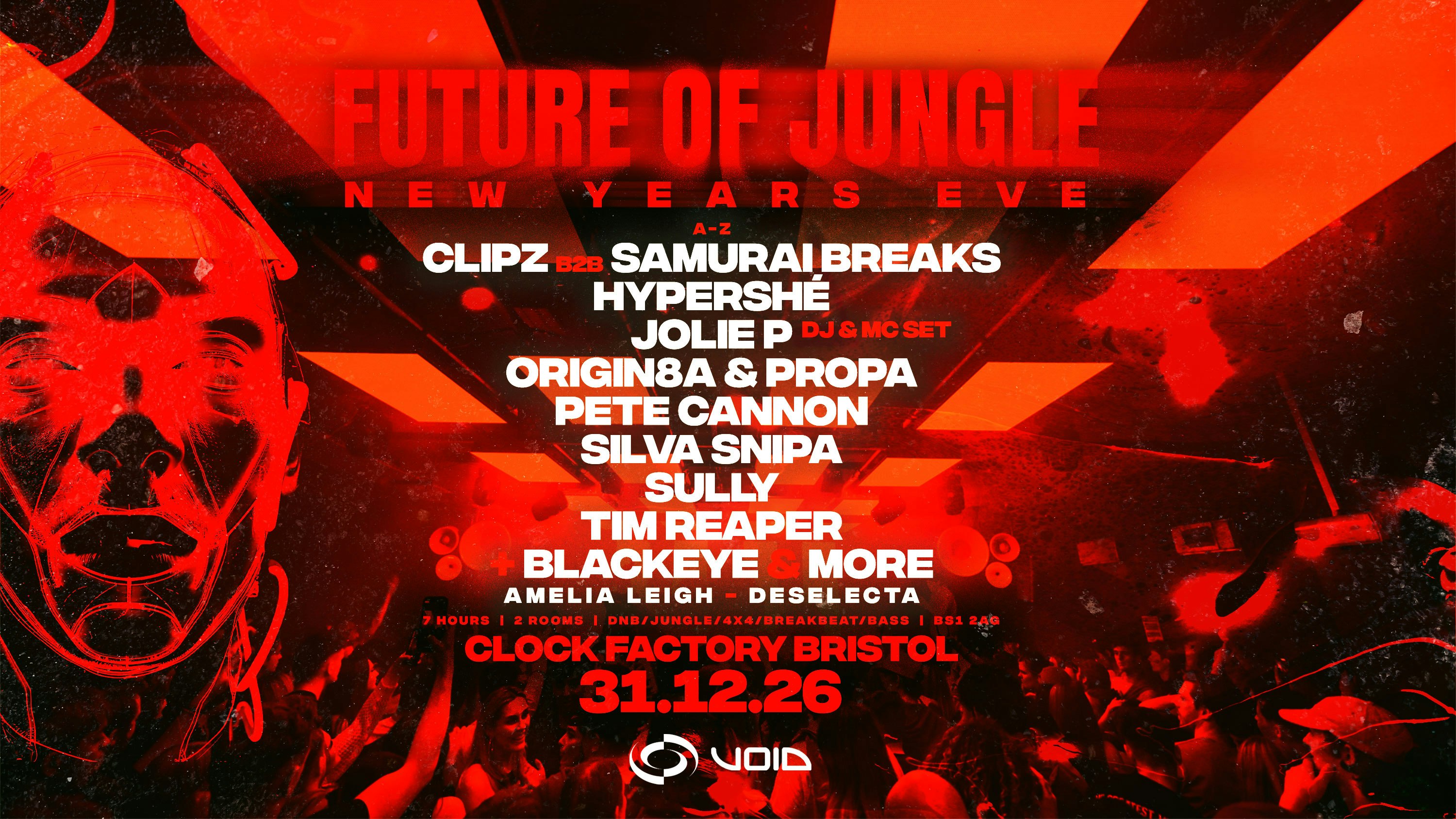 Clock Factory NYE | The Future of Jungle
