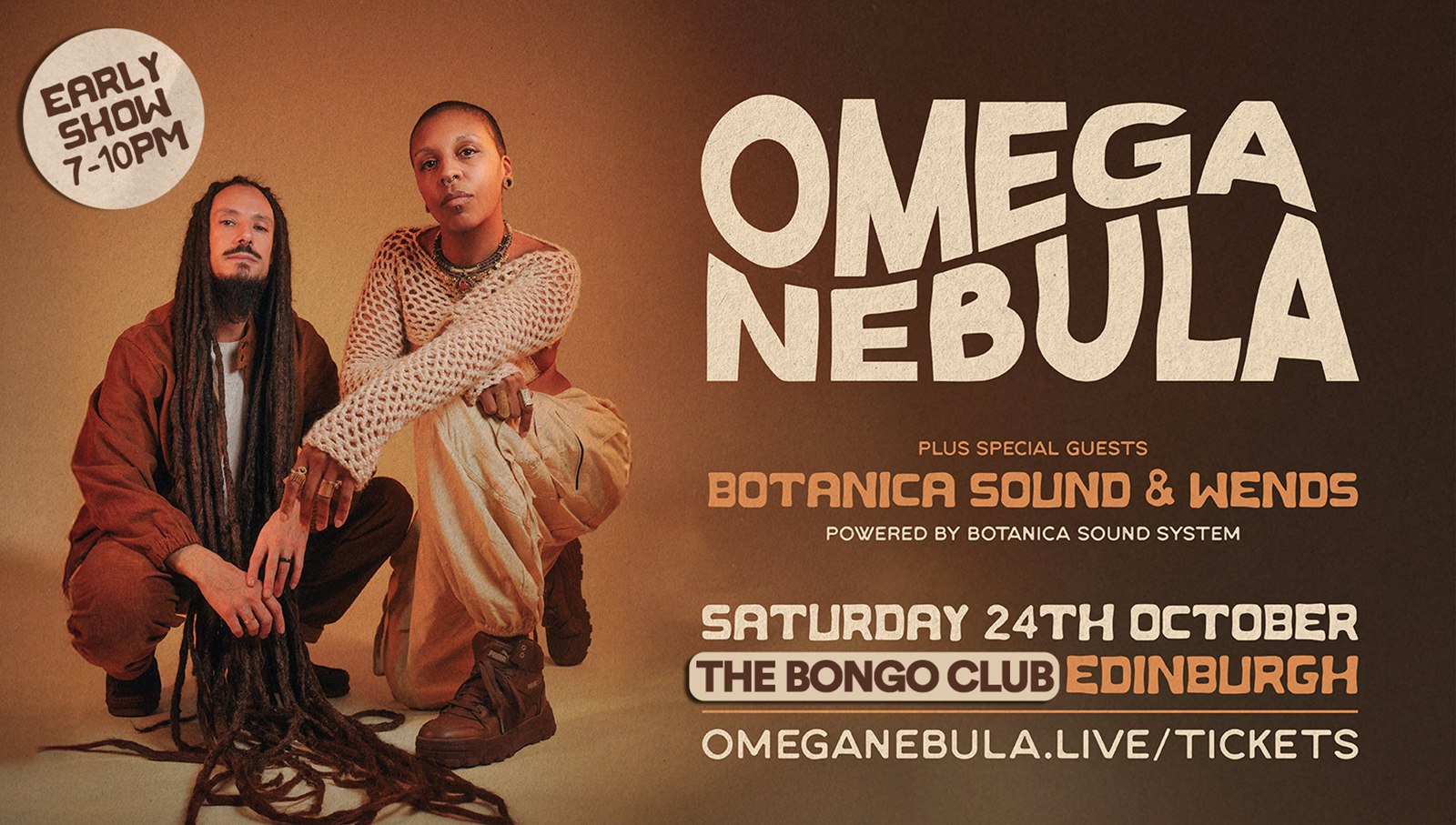 OMEGA NEBULA Live @ The Bongo Club, Edinburgh 24/10/26