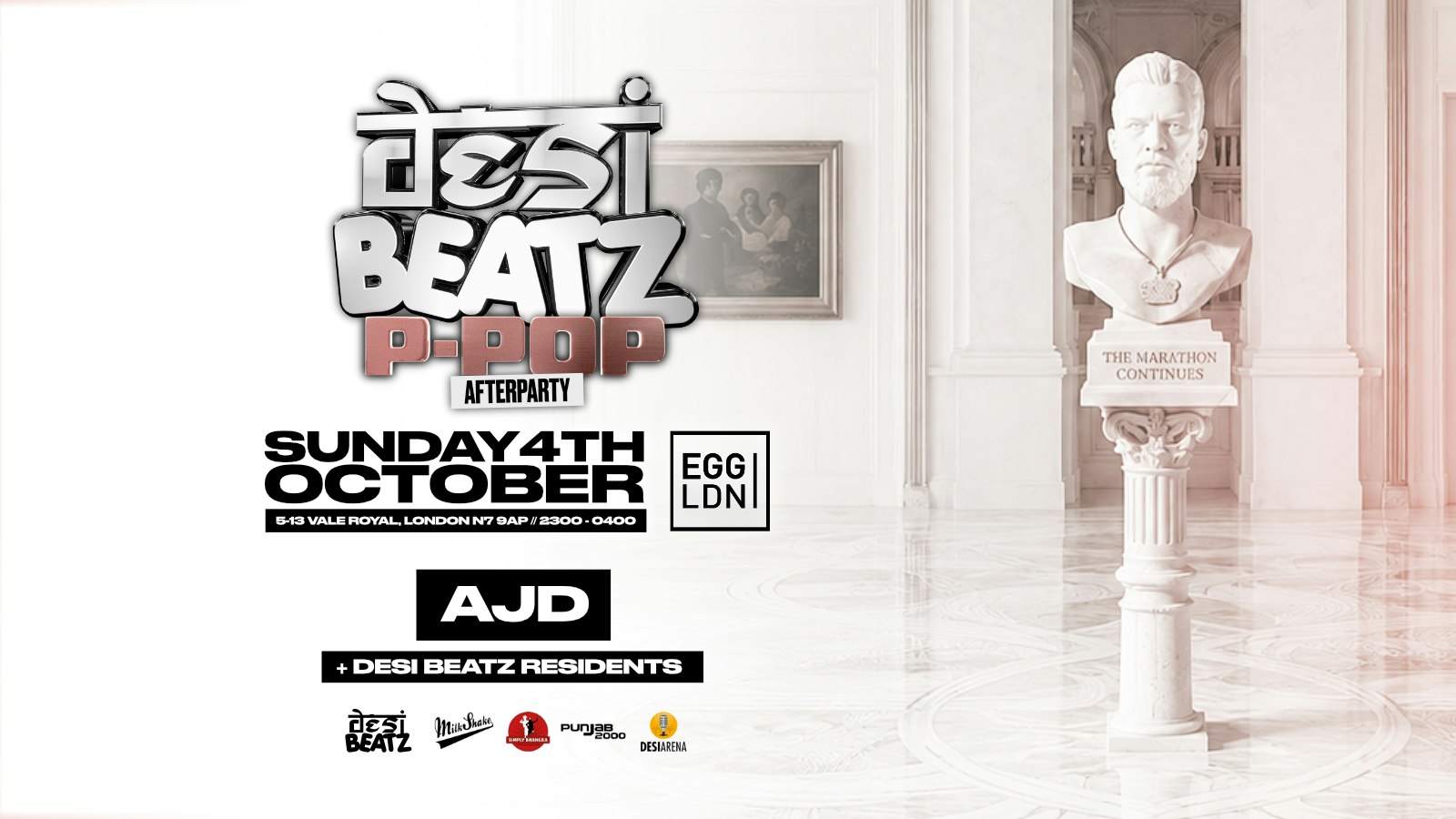 P-POP After Party Hosted by DesiBeatz | EGG LDN