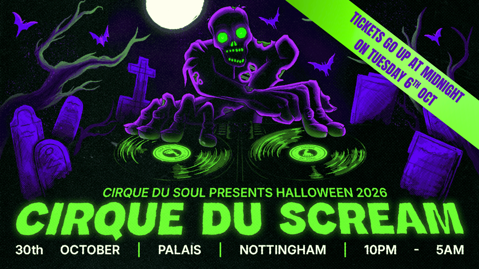 Cirque Du Soul: Nottingham // Halloween