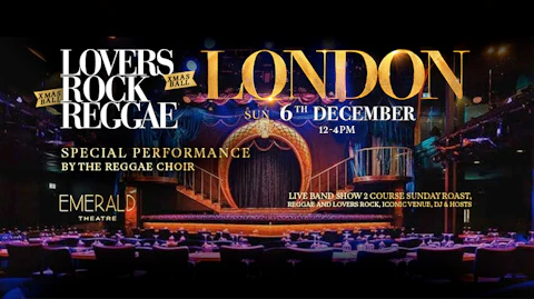 Lovers Rock Reggae - Sunday Roast - Sun 6th Dec