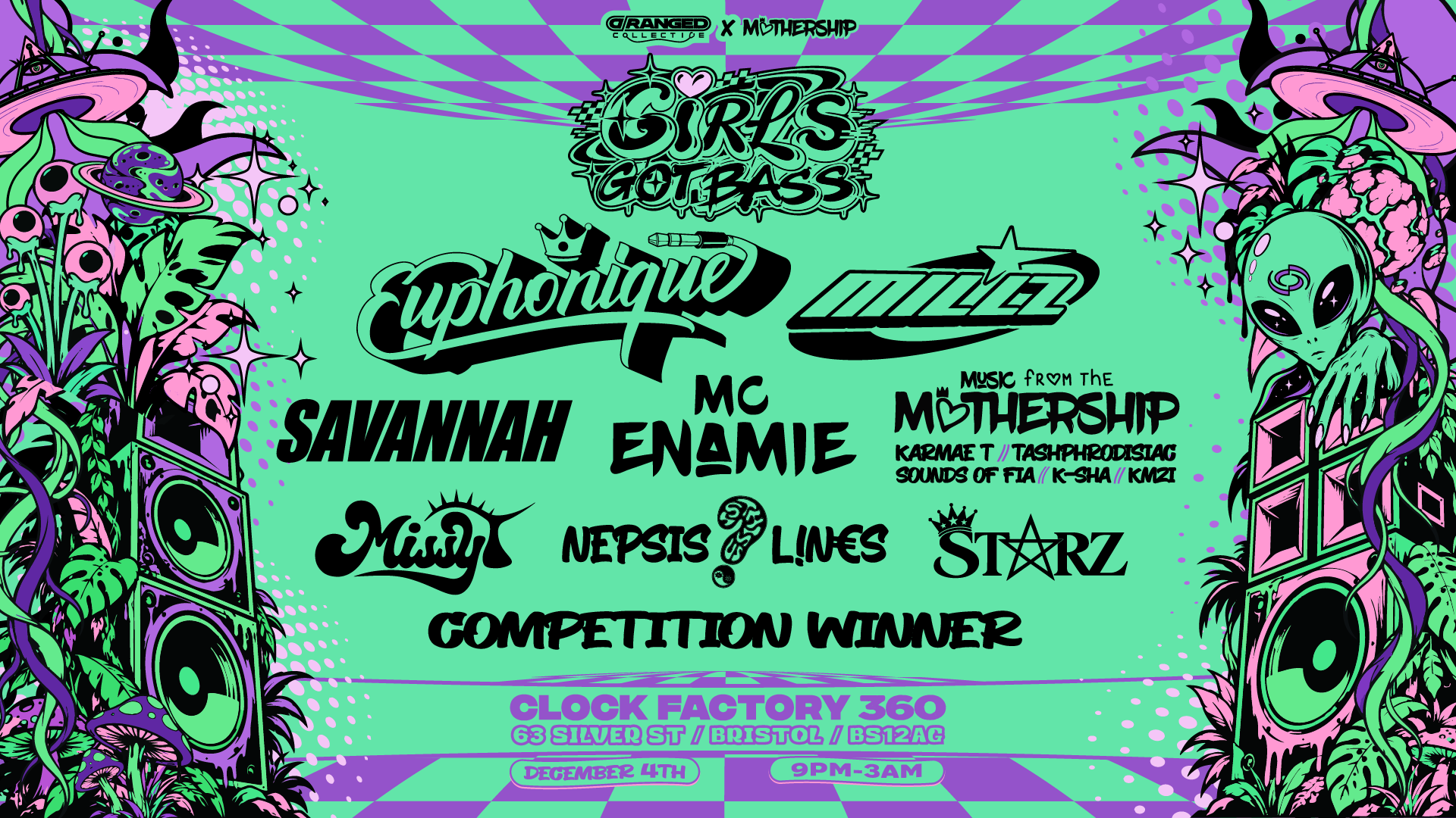 GIRLS GOT BASS: D/RANGED × MFTM
