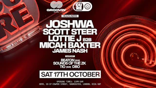 Groovin' x Cure || Joshwa, SCOTT STEER + more