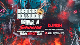 BHANGRA VS BOLLYWOOD : NIGHTMARE AT SIMMONS! | 30.10.26