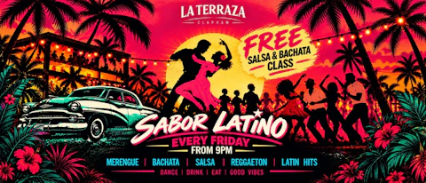 Sabor Latino - Free Salsa & Bachata Class + Latin DJ Party