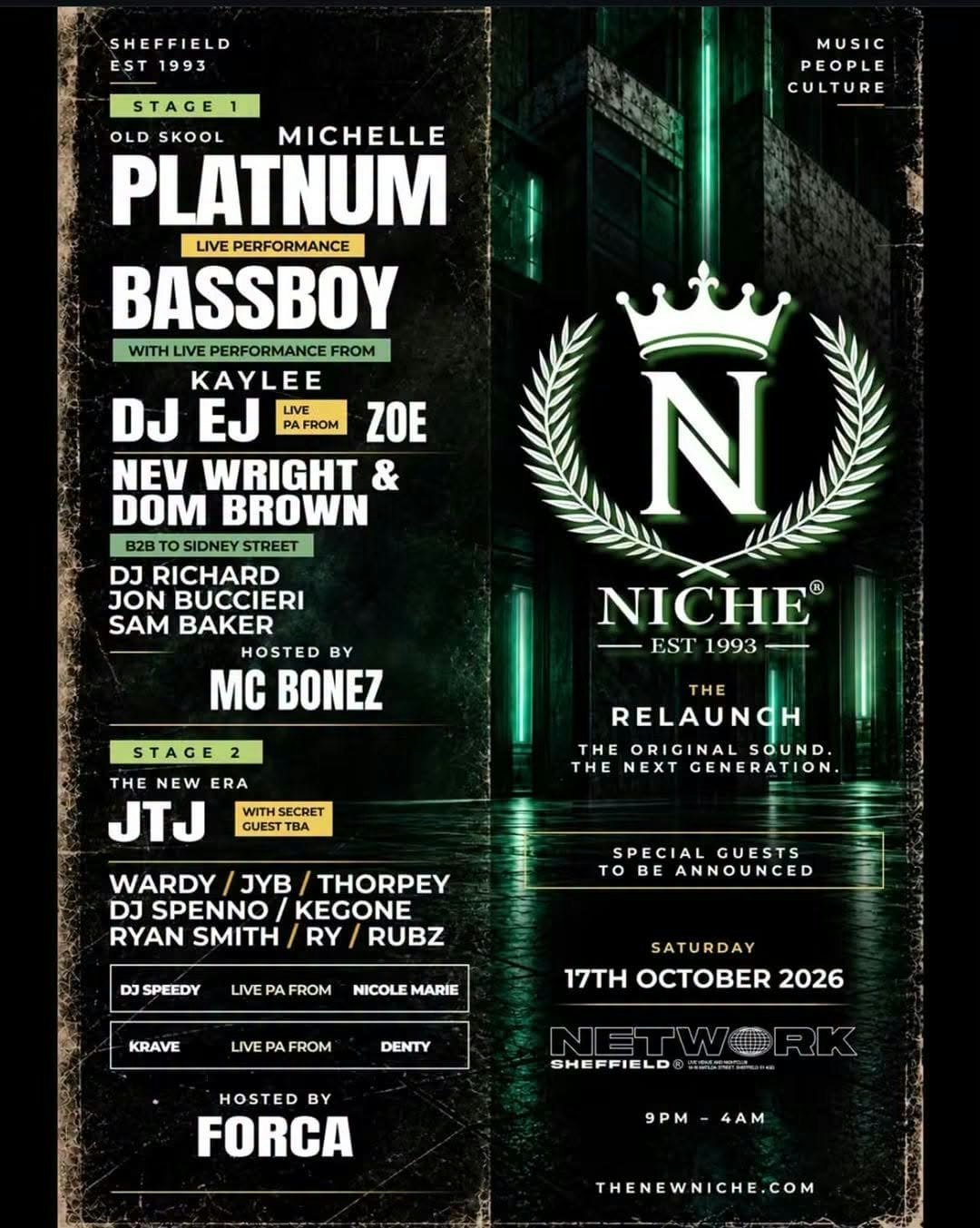 NICHE Relaunch @ Network Sheffield