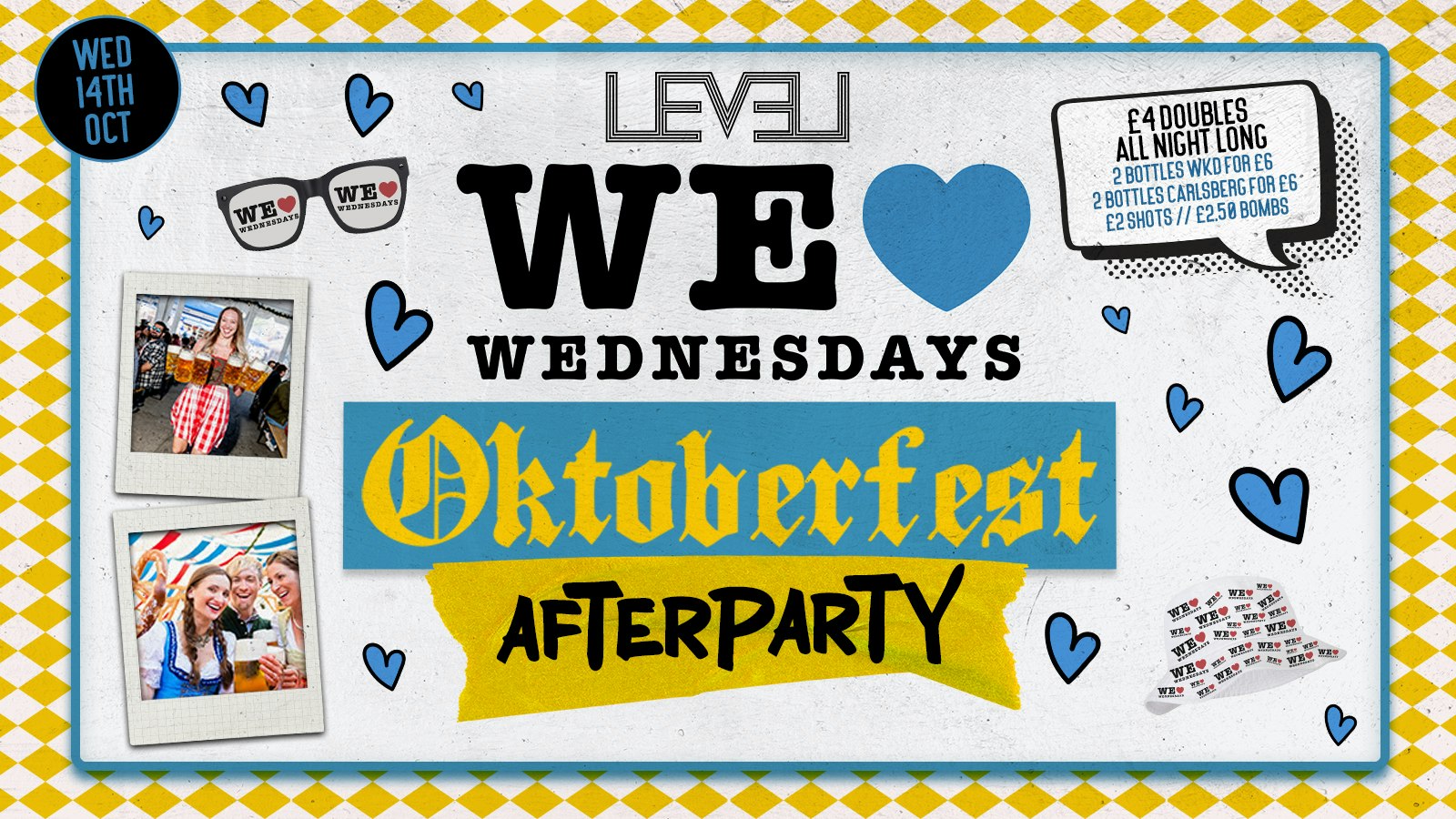 WE LOVE ❤️ WEDNESDAYS 🎊 OKTOBERFEST AFTER PARTY – LIVERPOOL’S LEGENDARY WEDNESDAY NIGHT