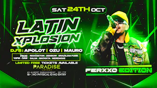 FERXXXO NIGHT “LATIN XPLOSION EDITION” @PARADISE
