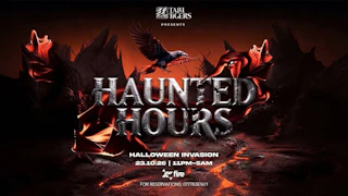 HAUNTED HOURS HALLOWEEN INVASION (Bollywood/afro/commercials)