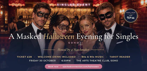 A Masked Halloween Evening for Singles