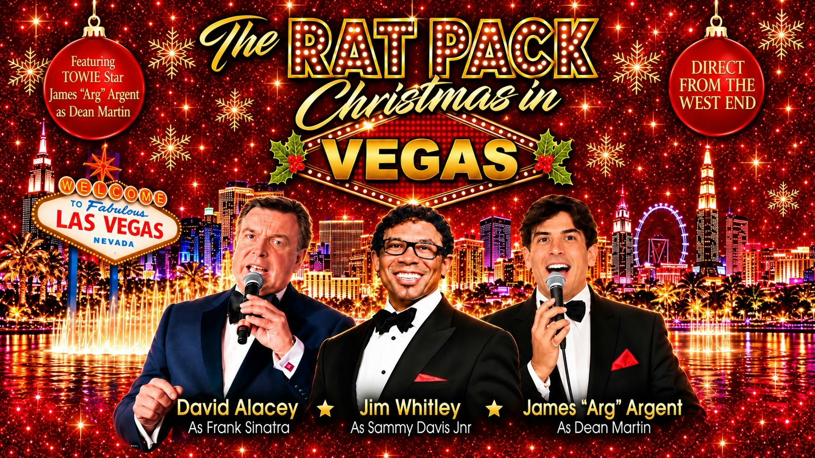 🎅🏼 The Christmas Rat Pack Show – Frank Sinatra, Dean Martin & Sammy Davis Jr