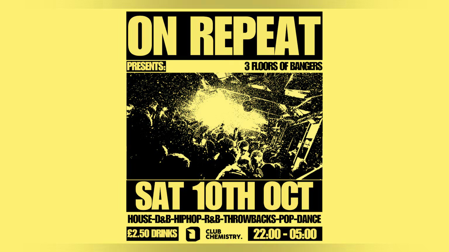 ON REPEAT 2 FLOORS OF BANGERS | Skip The Headliner Prices + £2.50 Drinks | Canterbury Freshers 2026