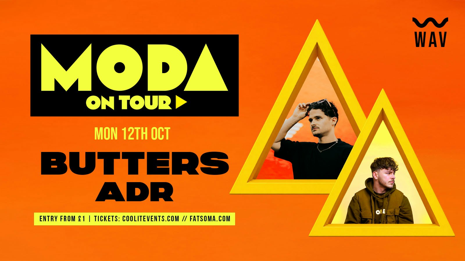 MODA 🔊🪩  ON TOUR🪅  🟠 PART 2  // SPECIAL GUESTS: ADR // BUTTERS // MODA INTIMATE RAVE SERIES
