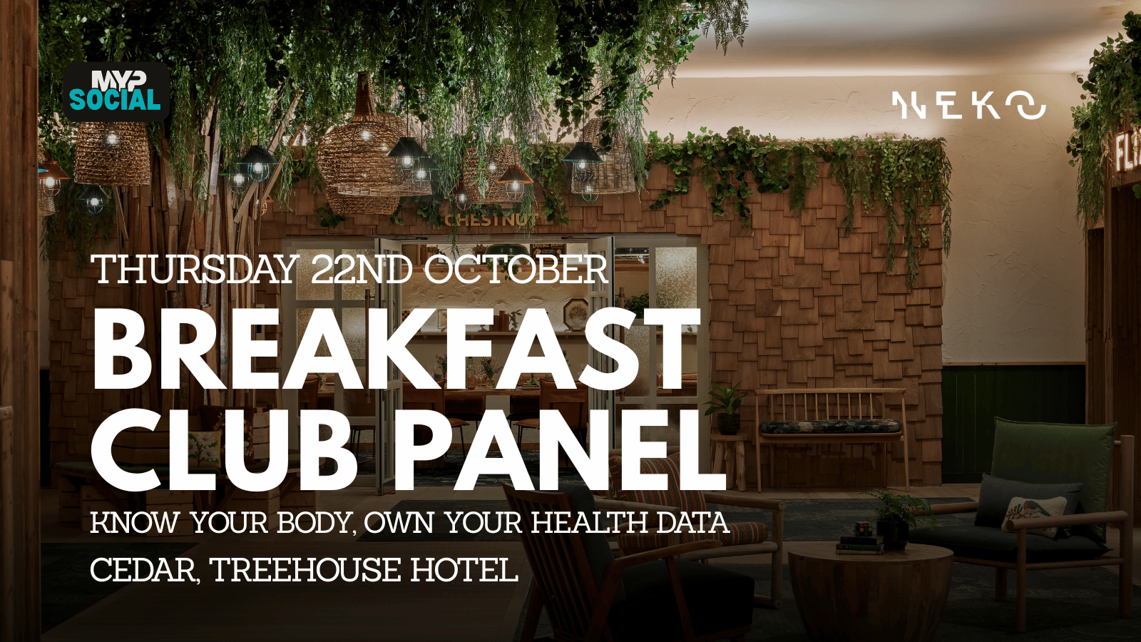 MYP Breakfast Club: Know Your Body, Own Your Health Data