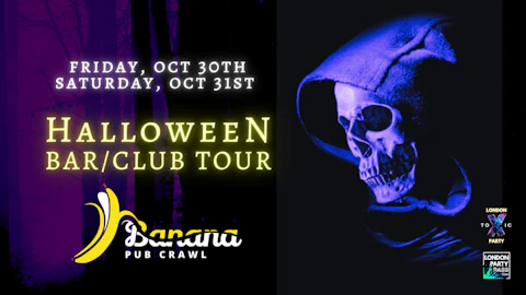 Banana Pub Crawl London - Halloween week-end - Friday