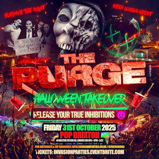 The Purge - London’s Scariest Halloween Party