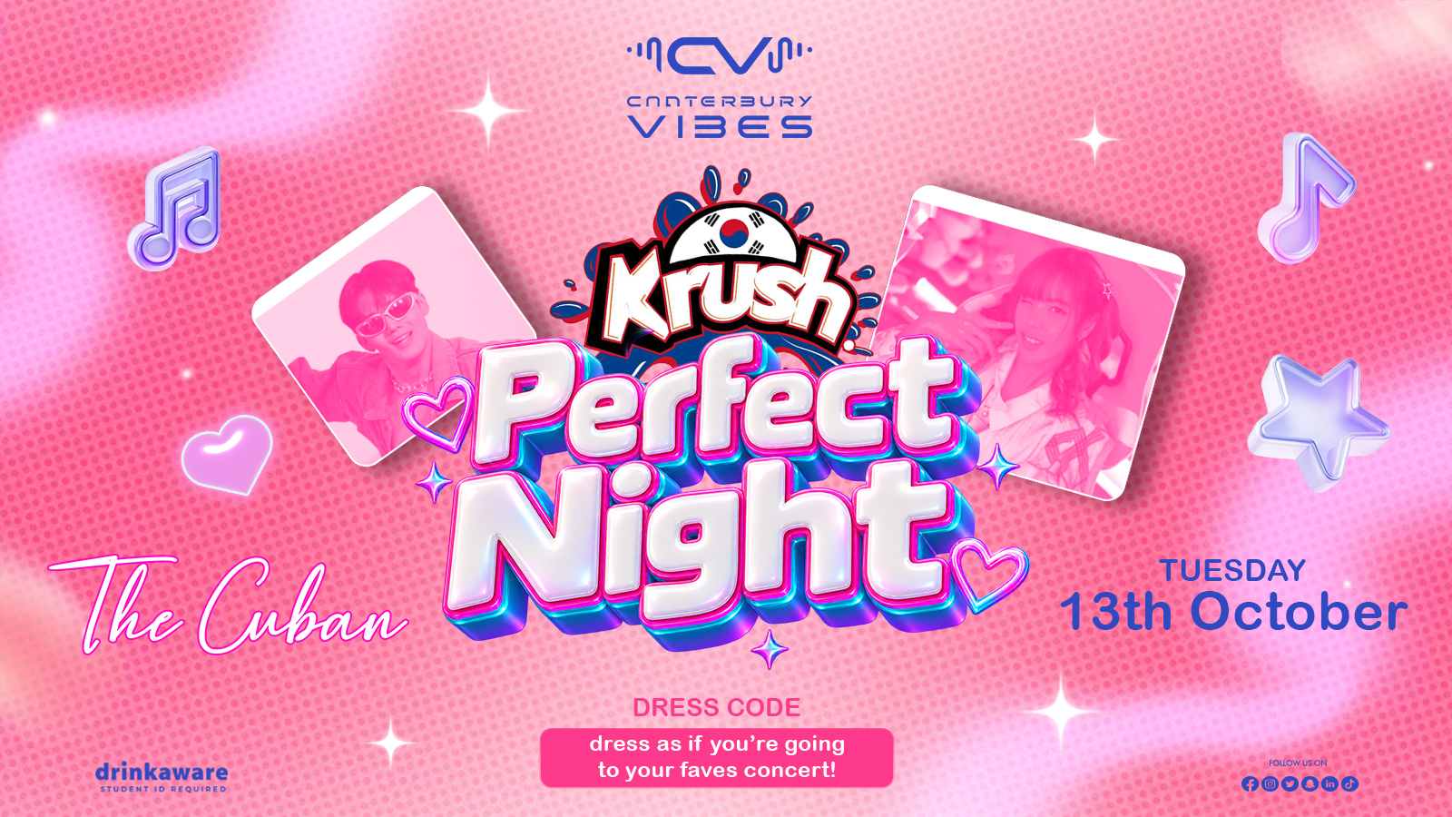 KRUSH is BACK! KPOP CLUB NIGHT 🎉