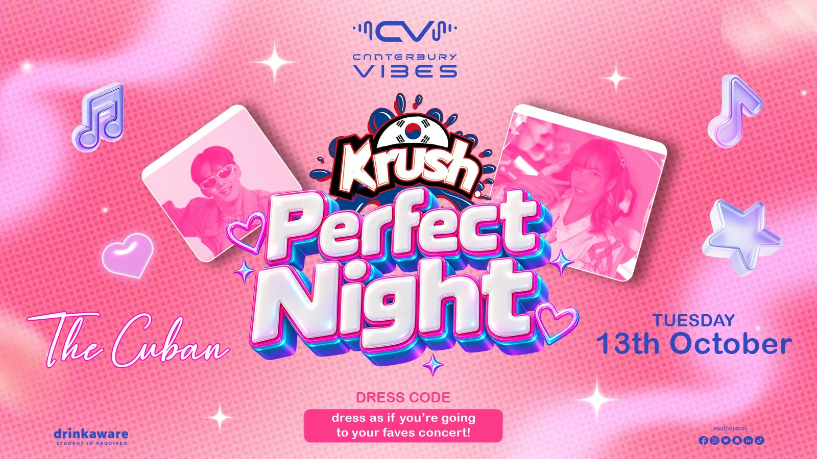 KRUSH is BACK! KPOP CLUB NIGHT 🎉