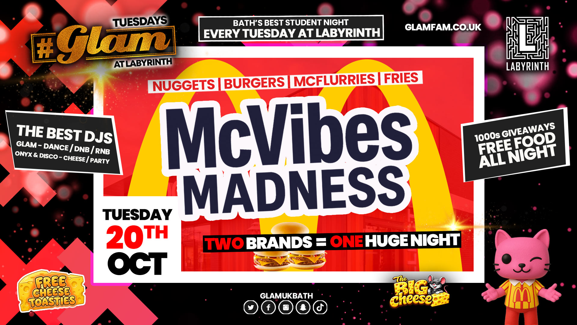😻  GLAM | 🍔 MC VIBES MADNESS!! 🍟| With 99p Bombs‼️