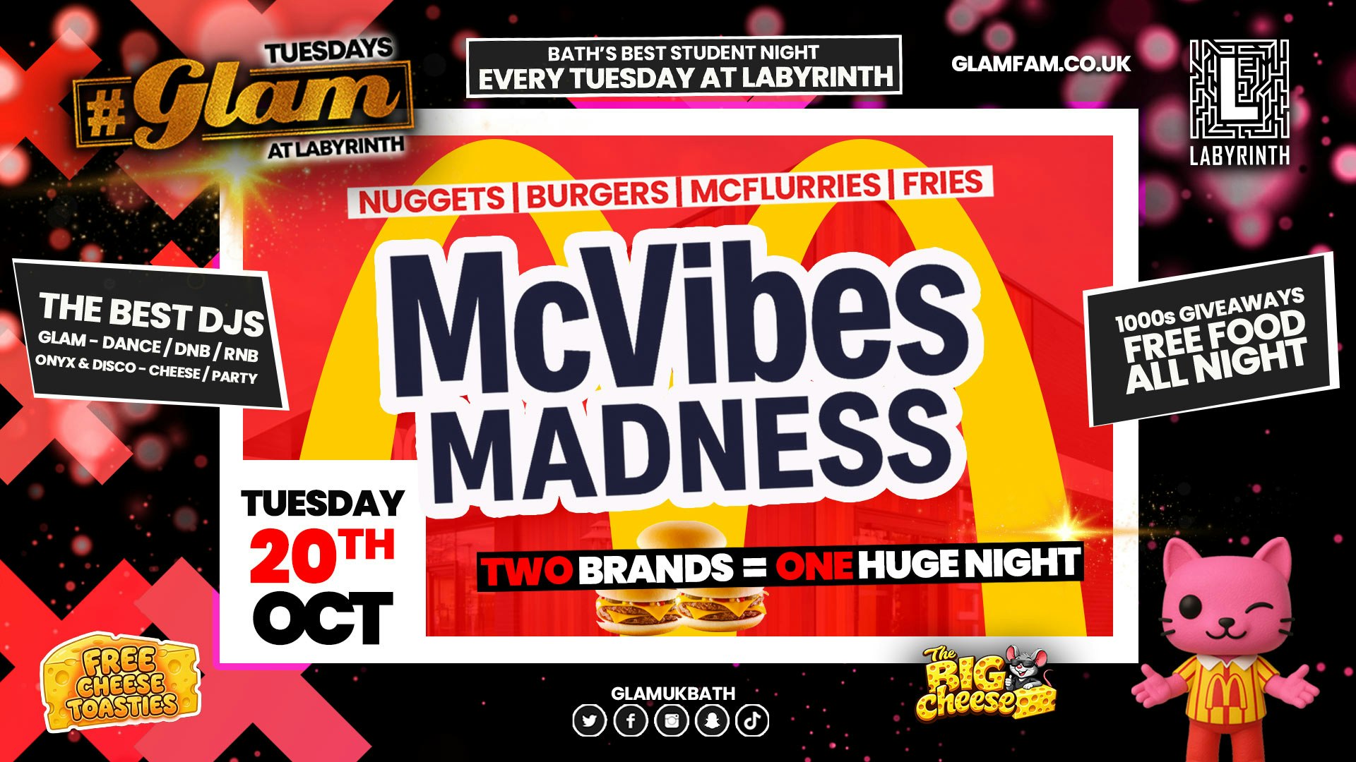 😻  GLAM | 🍔 MC VIBES MADNESS!! 🍟| With 99p Bombs‼️