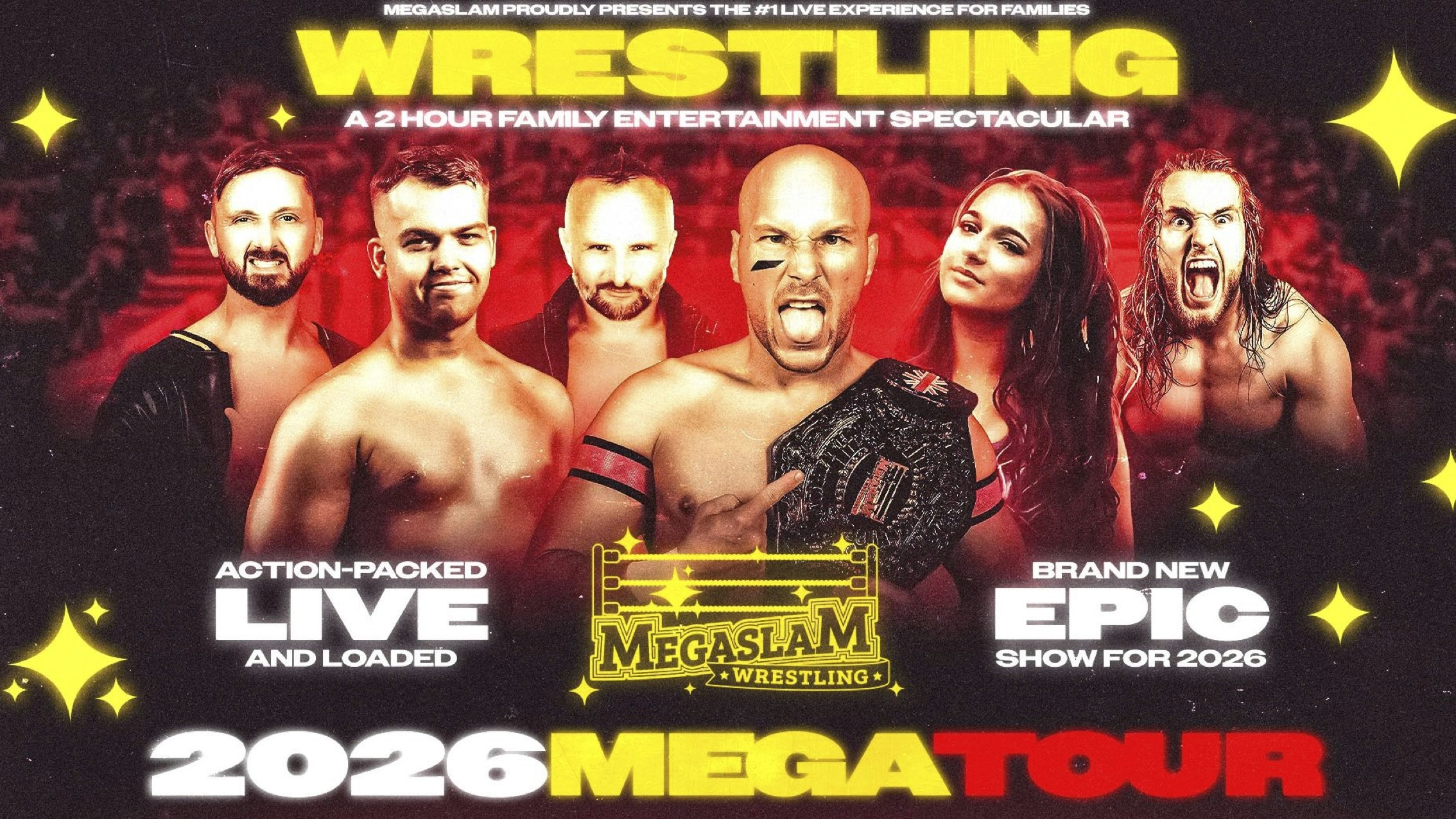 🤼 MEGASLAM WRESTLING 2026 Live Tour – BANK HOLIDAY SPECIAL!
