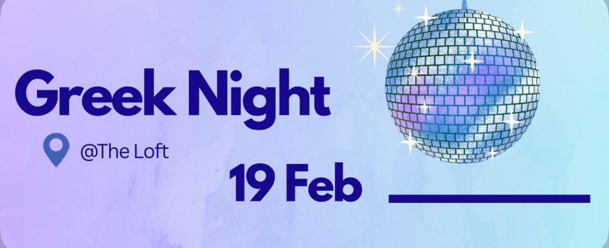 Greek Night 🎉